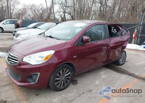 2017 Mitsubishi Mirage G4 Se from USA, damaged, VIN ML32F4FJXHH001980